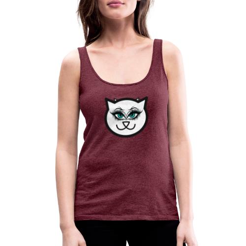 Hipster Cat Girl by T-shirt chic et choc - Débardeur Premium Femme
