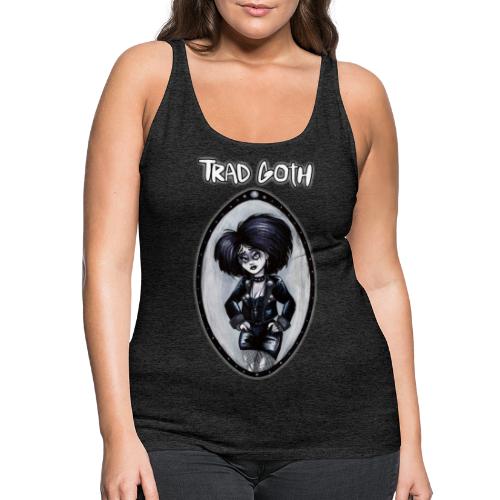 Trad Goth Type by World Gothic Models - Women's Premium Tank Top