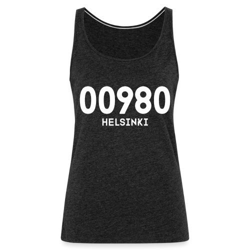 00980 HELSINKI - Naisten premium hihaton toppi
