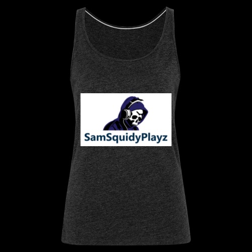 SamSquidyplayz skeleton - Women's Premium Tank Top