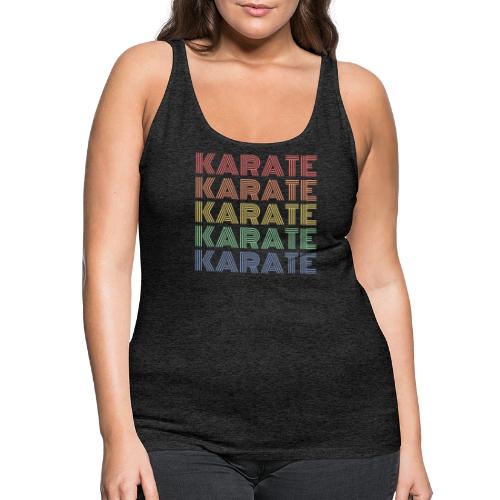 Rainbow Karate - Frauen Premium Tank Top