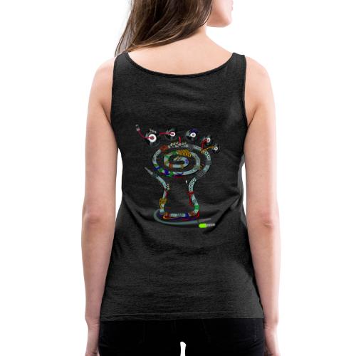 Parvati Connected by Molf Art - Women's Premium Tank Top