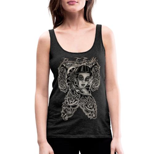 Gipsy Lady Flamenco Girl Chica Tattoos to the Max - Frauen Premium Tank Top