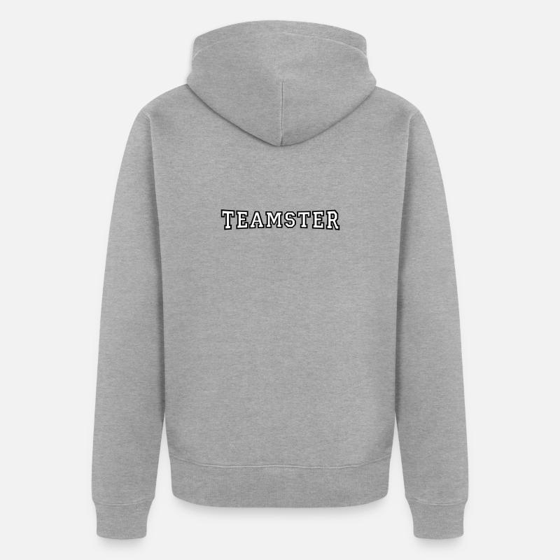 Routier - Veste à capuche bio Premium Unisexe - gris chiné