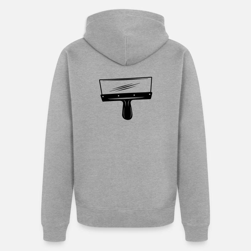 Spackmes - Veste à capuche bio Premium Unisexe - gris chiné