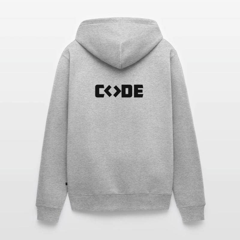 Code du programmeur Veste à capuche bio Premium Unisexe