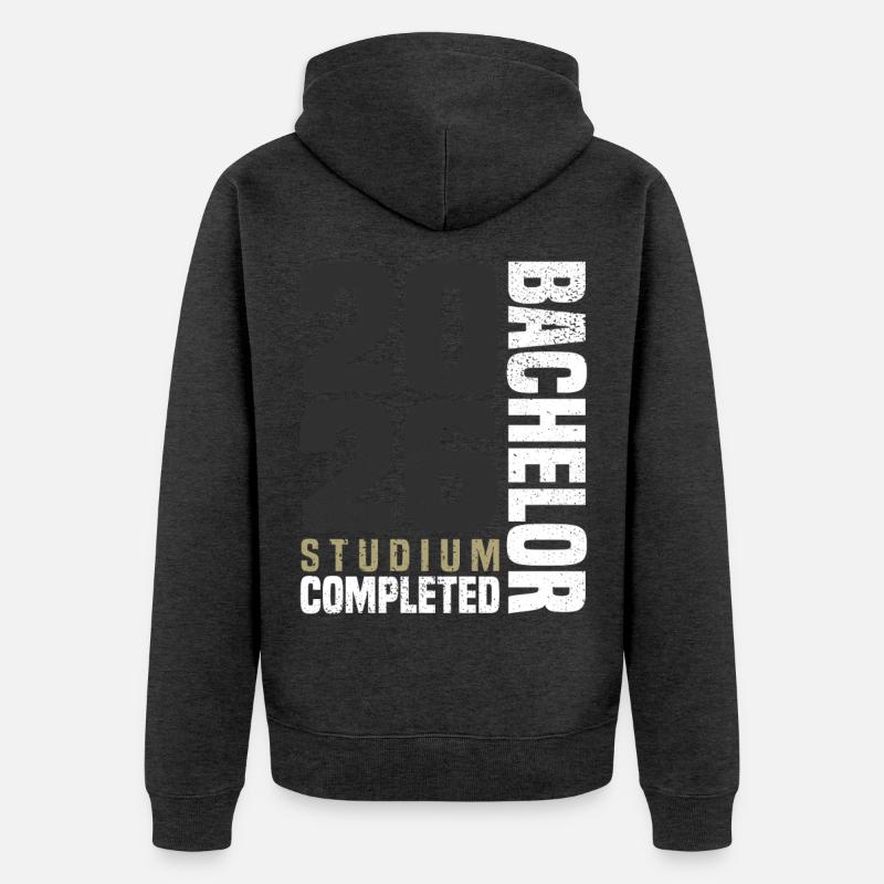 Programme de licence 2026 - Veste à capuche bio Premium Unisexe - anthracite chiné