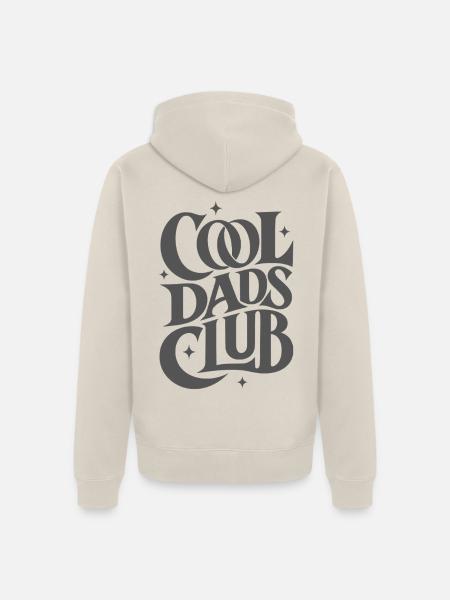 Cool Dads Club - Unisex Premium Bio Zip Hoodie - Beige