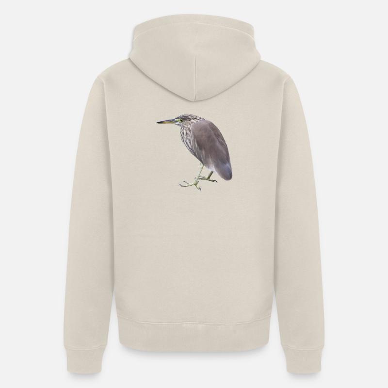 Bacchus Heron - Veste à capuche bio Premium Unisexe - beige