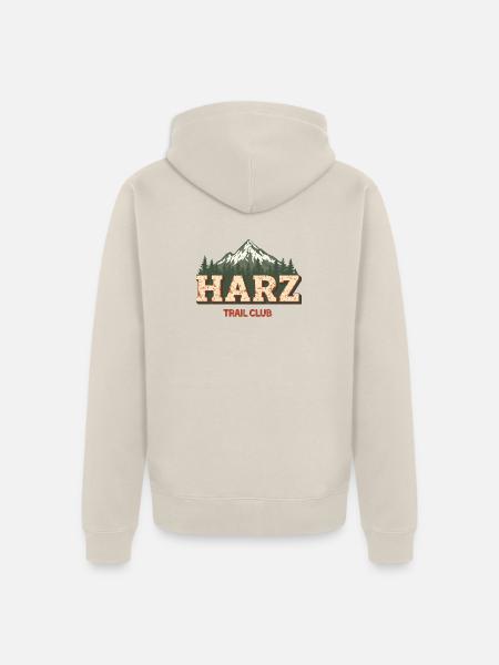 Harz Trail Club - Unisex Premium Bio Zip Hoodie - Beige