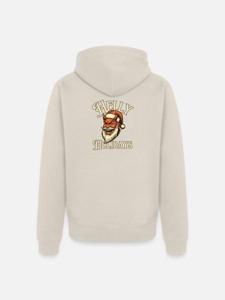Helly Holidays Halloween - Unisex Premium Bio Zip Hoodie - Beige