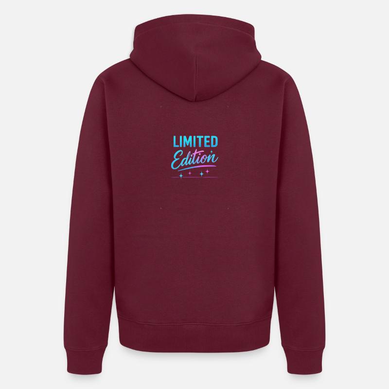 Édition limitée Neon Shine Veste à capuche bio Premium Unisexe