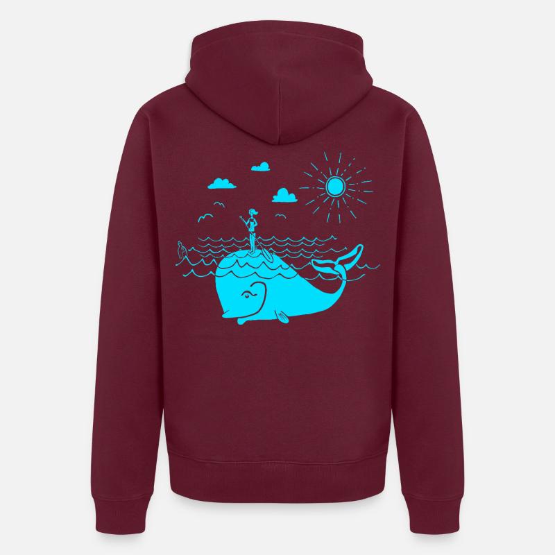 SUP Unisex Premium Organic Zip Hoodie