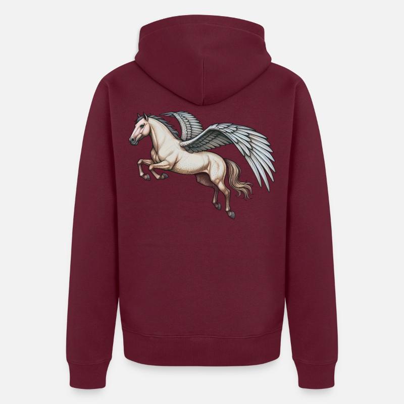 PEGASUS - animals Veste à capuche bio Premium Unisexe