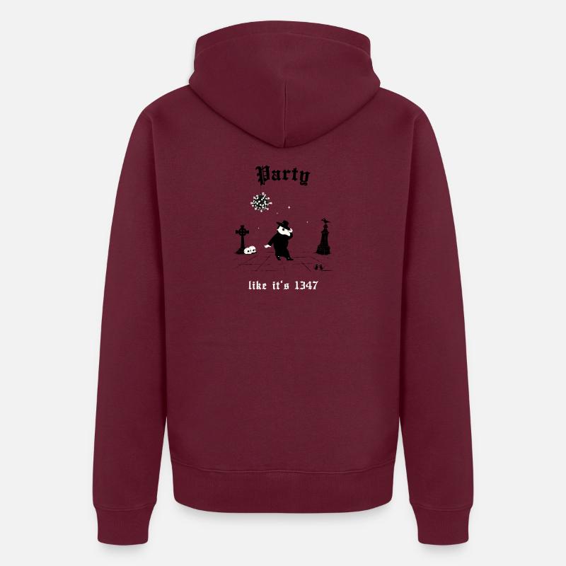 Like It's 1347 Tee Unisex Premium Bio Zip Hoodie