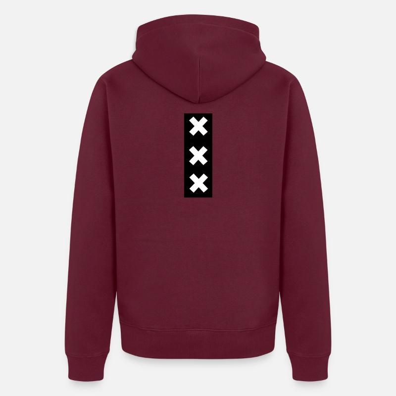 Amsterdam Unisex Premium Bio Zip Hoodie