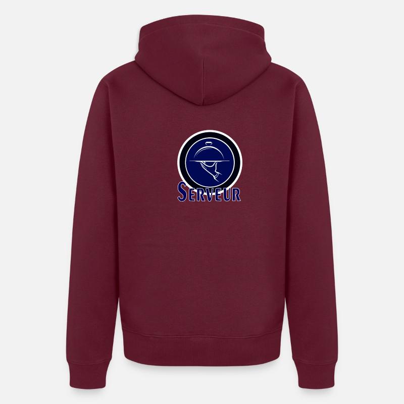 Server Unisex Premium Organic Zip Hoodie