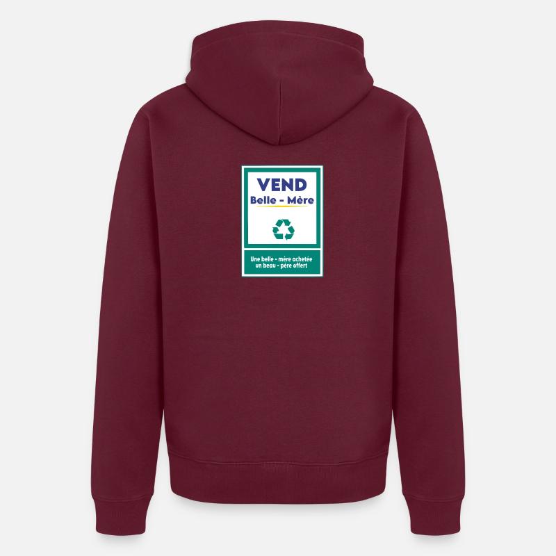Vend belle-mère Veste à capuche bio Premium Unisexe