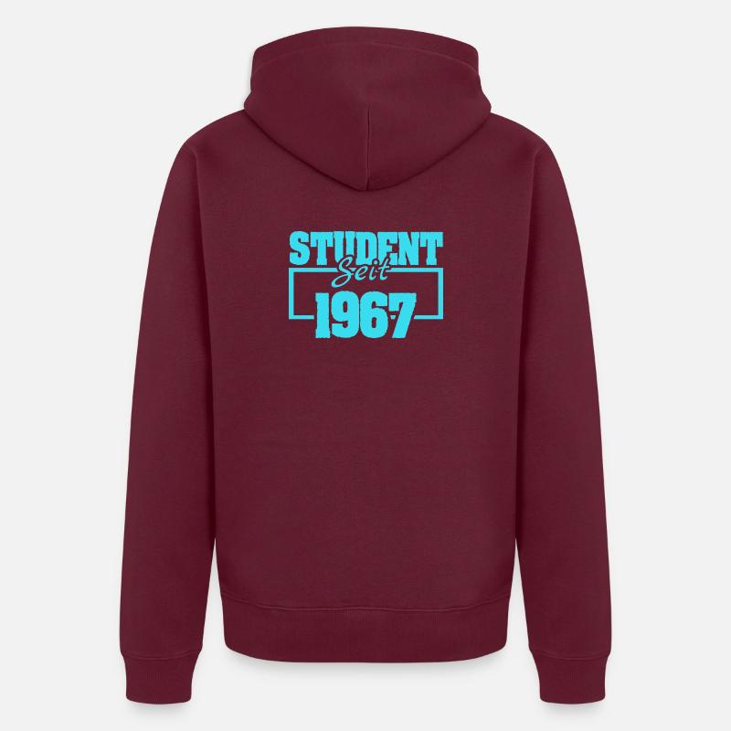 seit 1967 Unisex Premium Bio Zip Hoodie