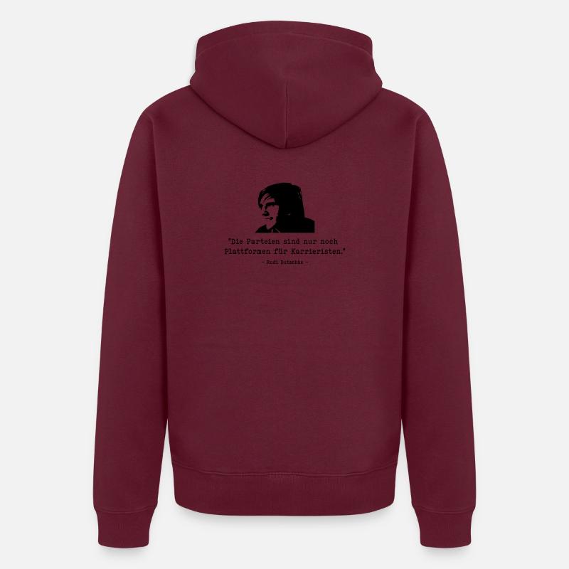 Fêtes Dutschke Veste à capuche bio Premium Unisexe