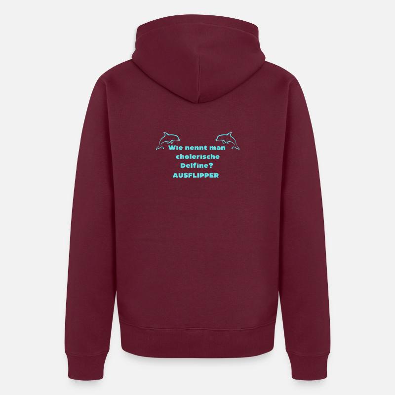AUsfLIPPEr Unisex Premium Bio Zip Hoodie