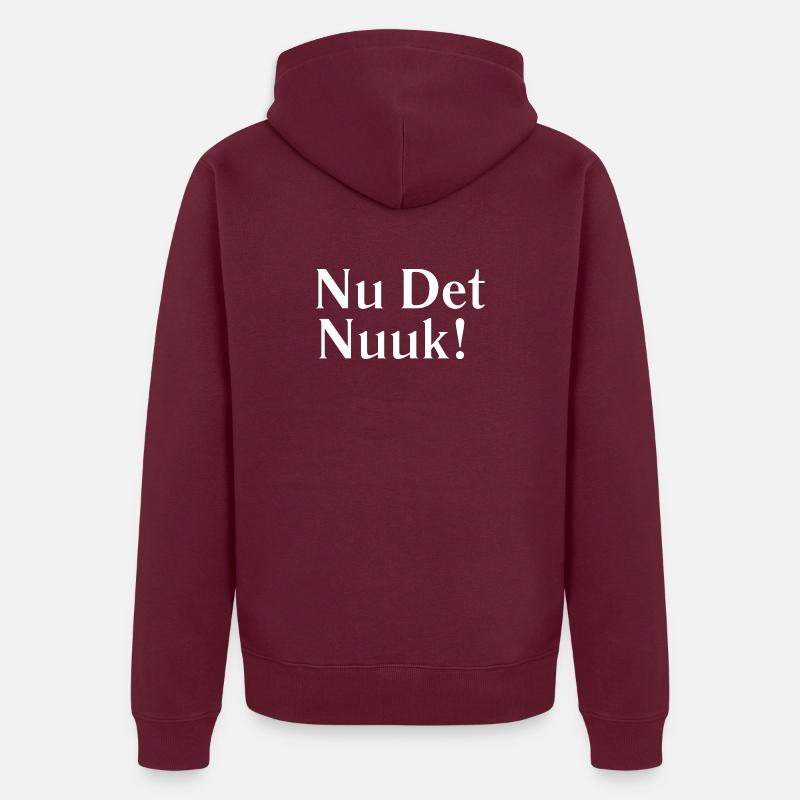 Nu Det Nuuk Unisex Premium Bio Zip Hoodie