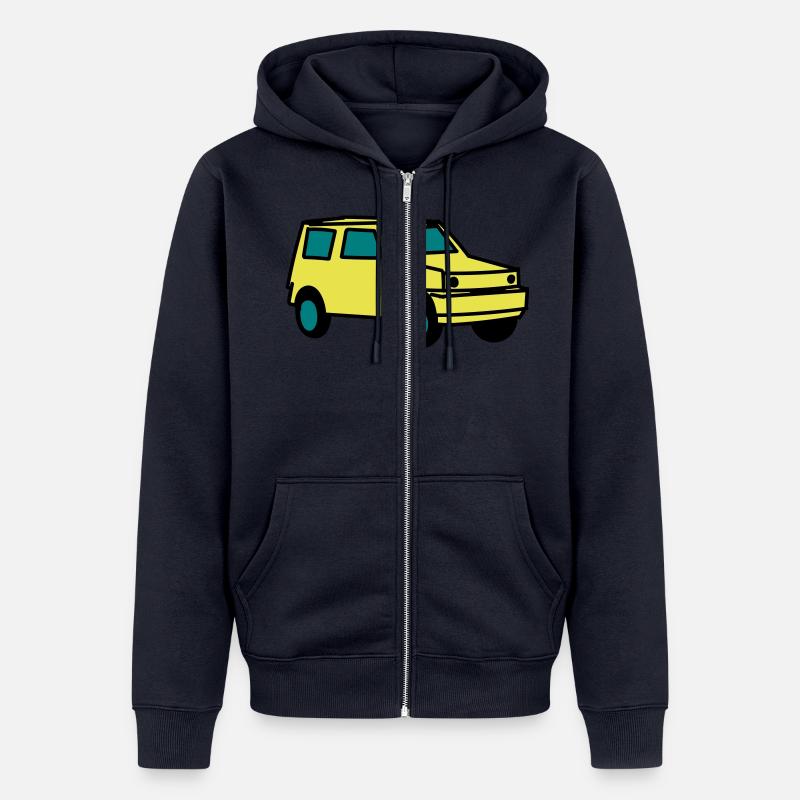 Auto - Unisex Premium Bio Zip Hoodie - Navy