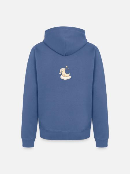 LITTLE ONE - Unisex Premium Bio Zip Hoodie - Taubenblau