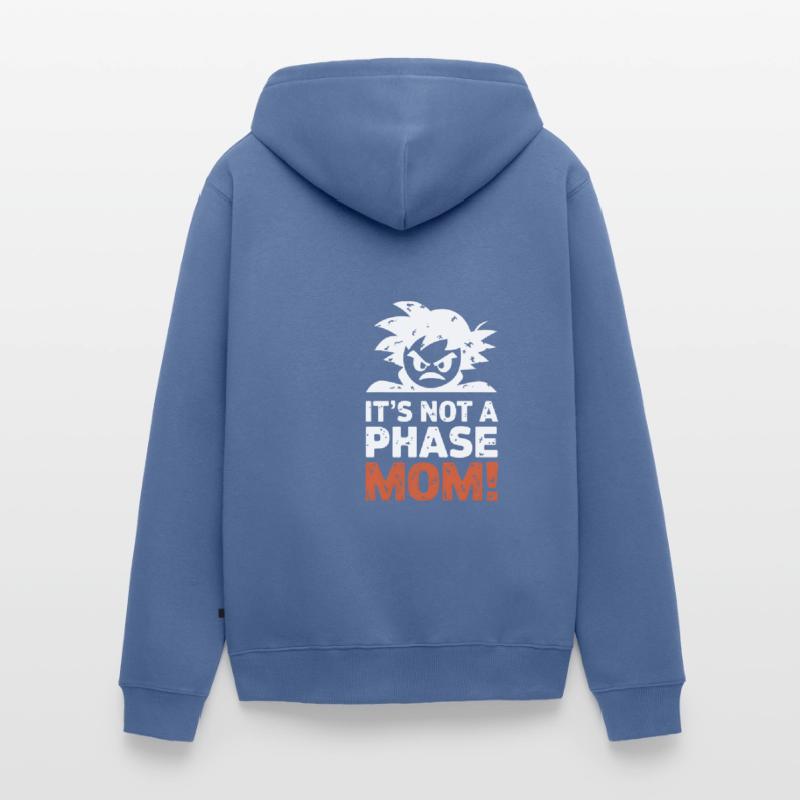 It's not a phase mom! Emo Goth Alternative Unisex Premium Bio Zip Hoodie