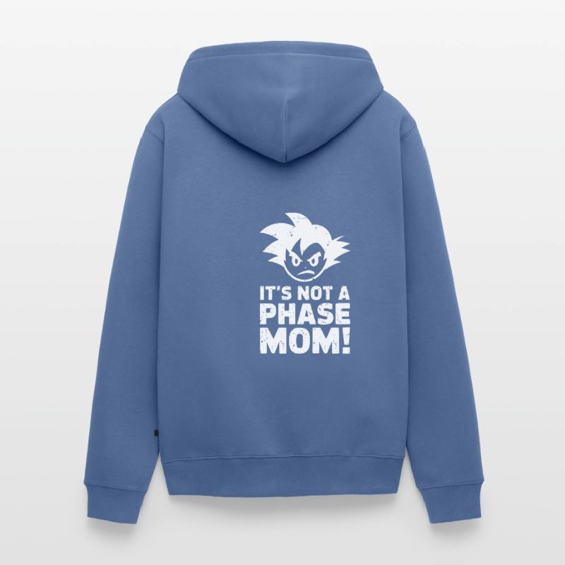 It's not a phase mom! Emo Goth Alternative Unisex Premium Bio Zip Hoodie