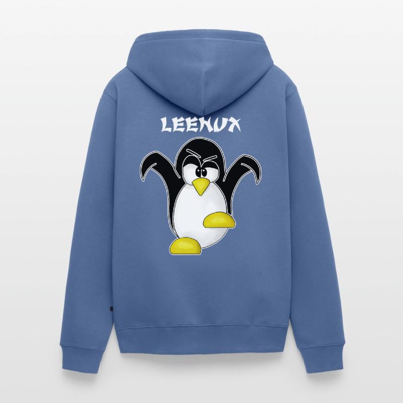Linux Computer Nerd Geek Computer Science Admin Gift Unisex Premium Organic Zip Hoodie