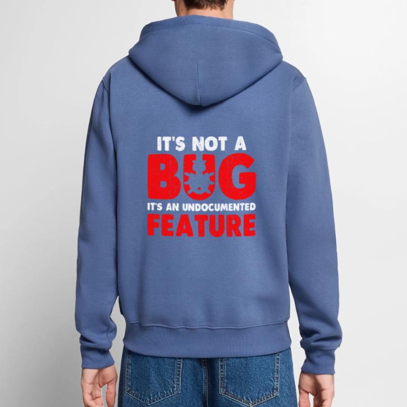 Web Developer Website Development IT Programmer Unisex Premium Organic Zip Hoodie