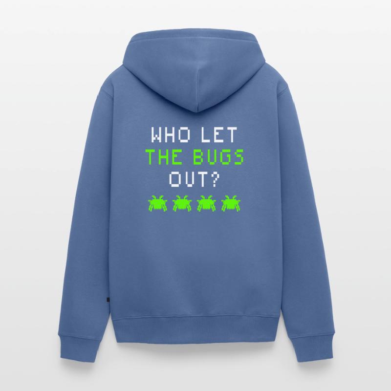 Coding Programmer Coder Unisex Premium Organic Zip Hoodie