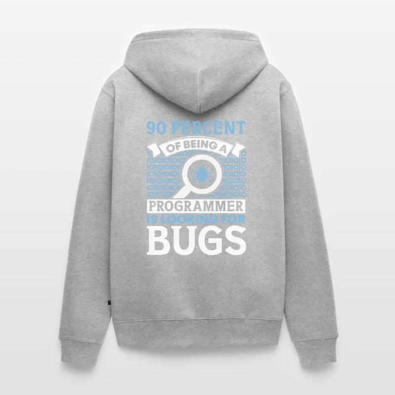 Computer Programmer Computer Programming Unisex Premium Organic Zip Hoodie