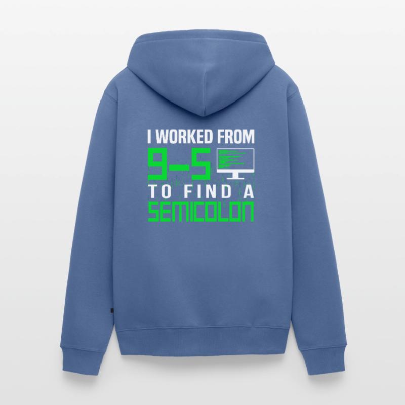 Programmer Developer Coding Coder Unisex Premium Organic Zip Hoodie