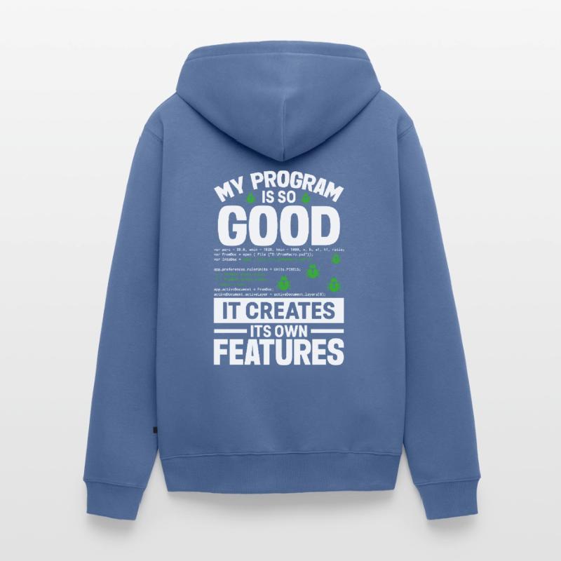 Computer Programmer Computer Programming Unisex Premium Organic Zip Hoodie