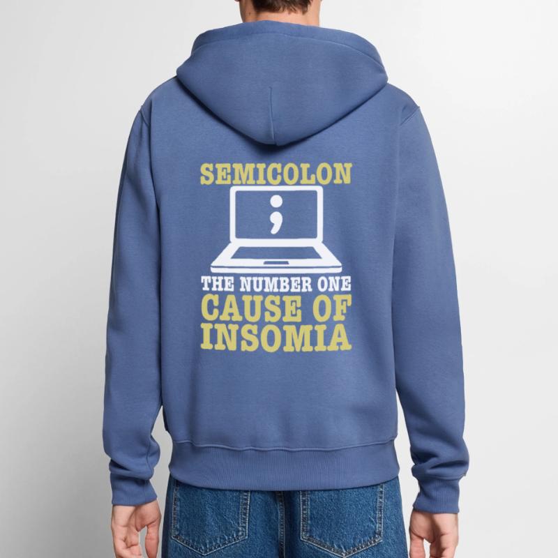 Computer Programmer Computer Programming Unisex Premium Organic Zip Hoodie