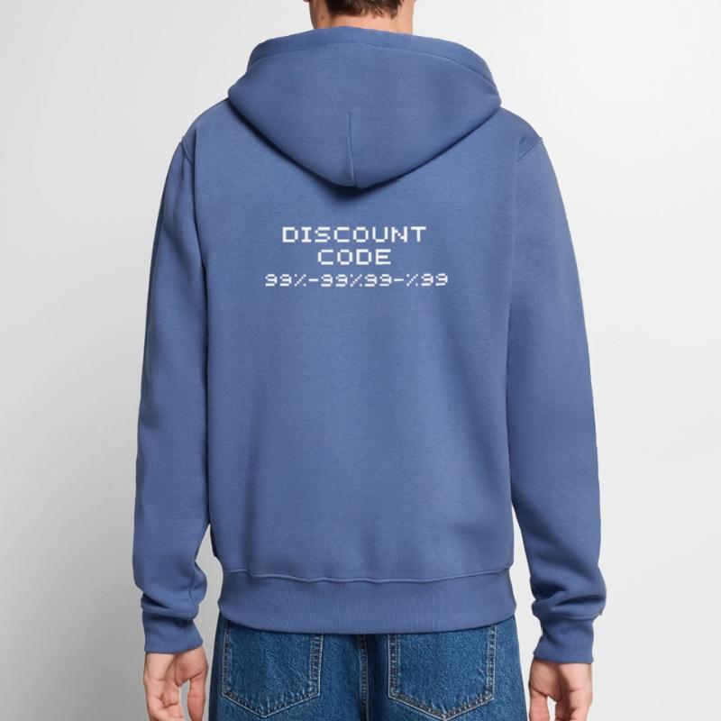 Code de réduction/code de rabais 99 Veste à capuche bio Premium Unisexe