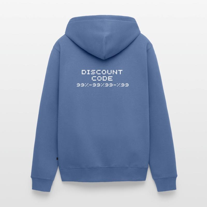 Rabattcode/Rabattcode 99 Unisex Premium Bio Zip Hoodie