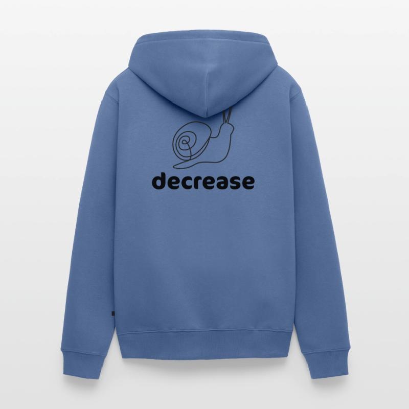 decrease Veste à capuche bio Premium Unisexe
