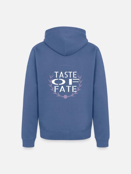 culinary inspiration fun serendipity present - Unisex Premium Bio Zip Hoodie - Taubenblau