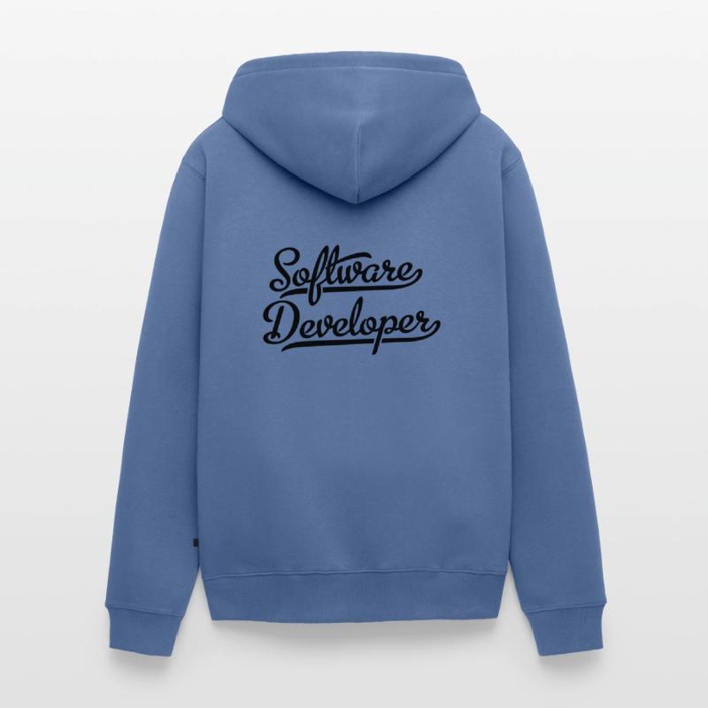 Software Developer Unisex Premium Organic Zip Hoodie