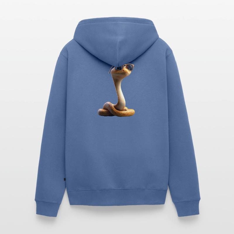 snake, python, cobra, rattlesnake, snakes Unisex Premium Organic Zip Hoodie
