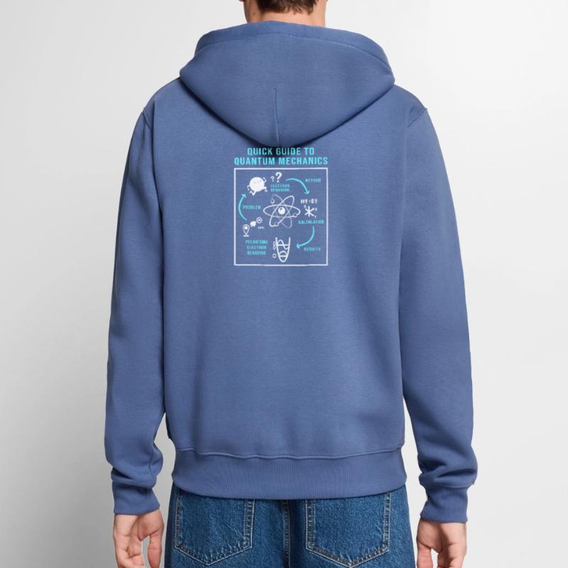 Quantum Physics Quantum Physics Quantum Leap Unisex Premium Organic Zip Hoodie