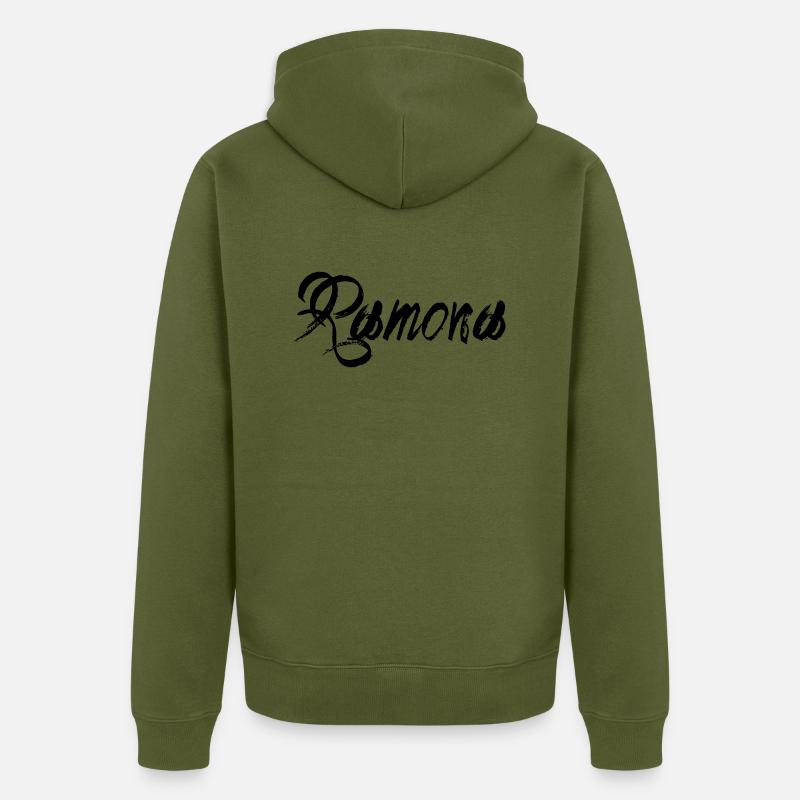 Ramona - Veste à capuche bio Premium Unisexe - kaki