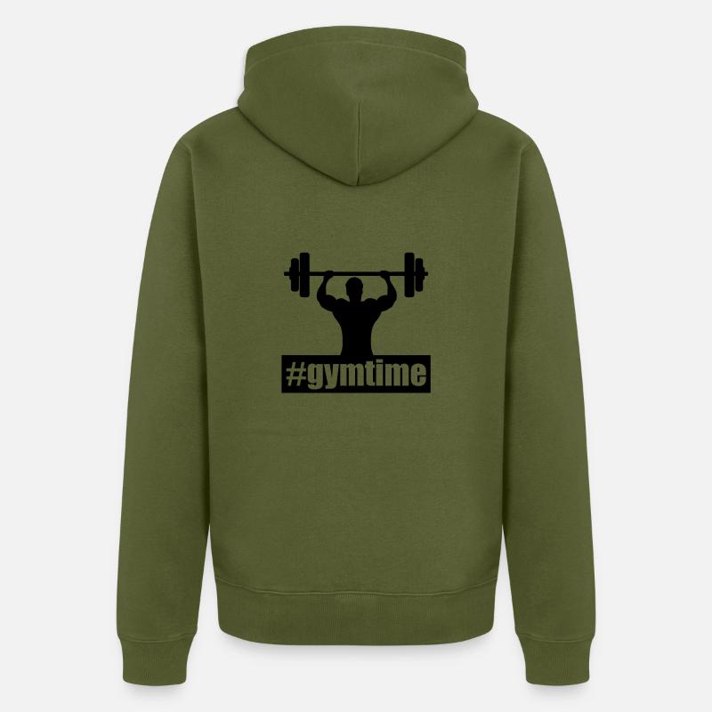 aptitude - Veste à capuche bio Premium Unisexe - kaki