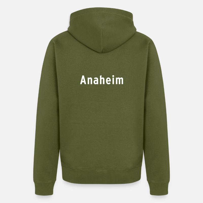 Anaheim - Veste à capuche bio Premium Unisexe - kaki