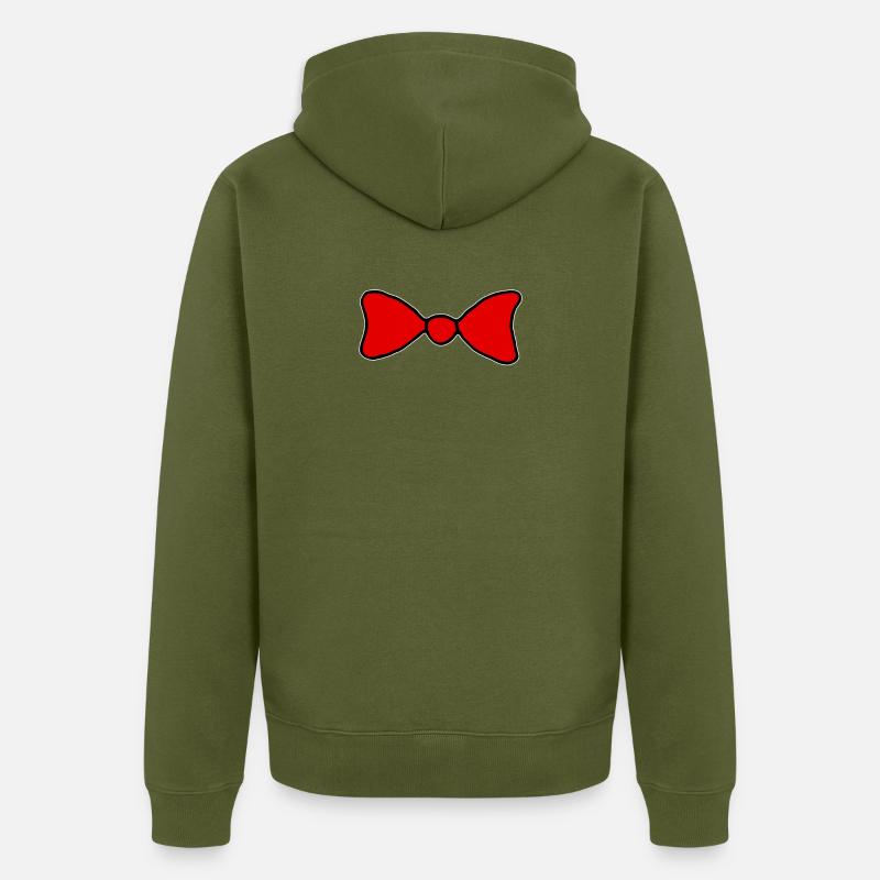 Mouche, geek, geek - Veste à capuche bio Premium Unisexe - kaki