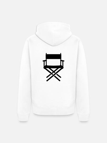 Chaise - Veste à capuche bio Premium Unisexe - blanc