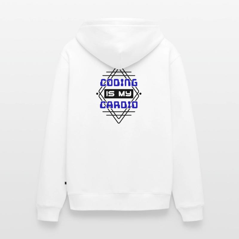 Cool Saying Développeur Coden Programmeur Code Veste à capuche bio Premium Unisexe
